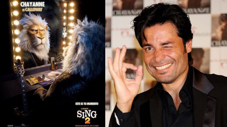 Chayanne ruge con la fuerza de un león en Sing 2