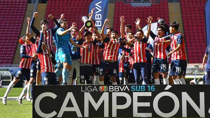 Hermosillense participa en la victoria de las Chivas en la Liga MX Sub-16