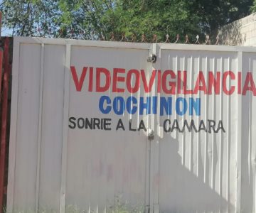 Vecinos de la Unión de Colonos instalan cámaras para identificar a los cochinones