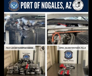 Registran aseguramiento record de narcóticos en la frontera de Arizona
