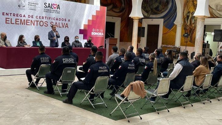 Policías de Hermosillo se convierten en elementos SALVA