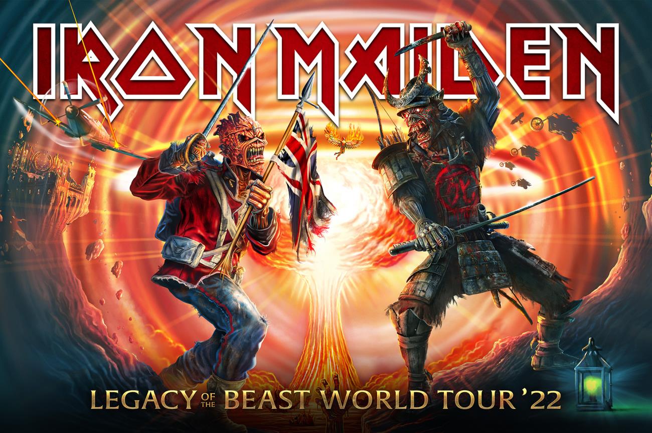 Iron Maiden regresará a México en 2022