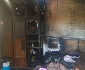 Lo perdieron todo en un incendio: piden ayuda para dos familias de la Laura Alicia Frías