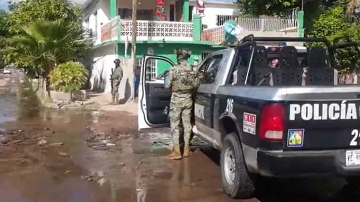VIDEO | Se desata el terror en Guaymas; reportan ataque armado contra una vivienda