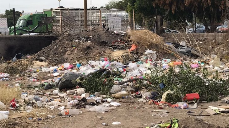 De campo de futbol a decadente basurero clandestino: esta es la problemática de Villa de Seris