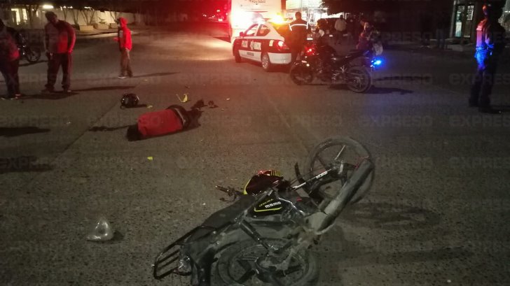 Navojoa cierra diciembre con récord en accidentes de moto: Cruz Roja