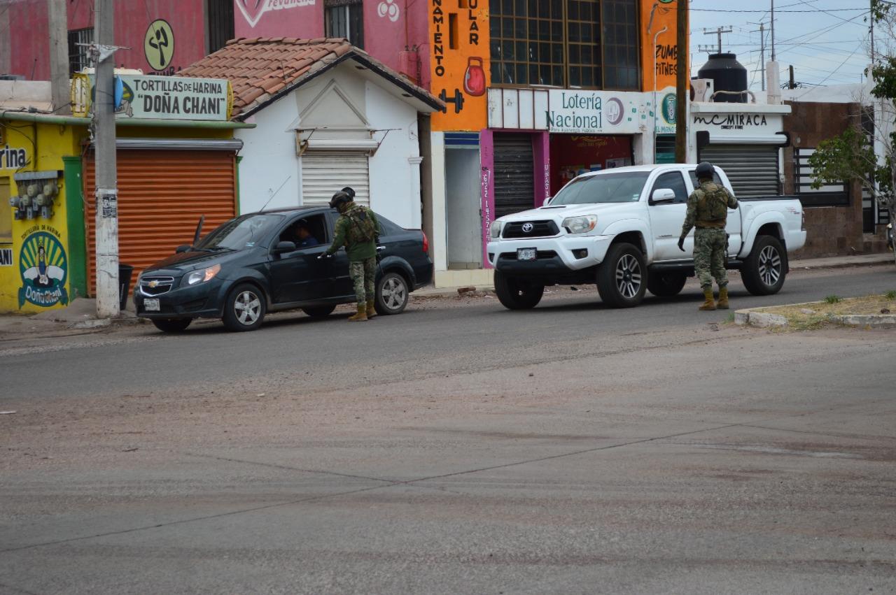 Continúan operativos y ardua vigilancia en Guaymas