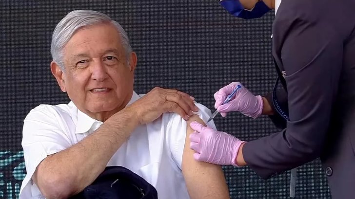 López Obrador tiene tres dosis de vacuna; todas han sido AstraZeneca