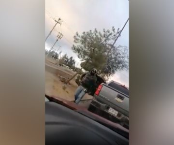 Video | Mujer graba cómo es perseguida y amenazada con arma de fuego en Nogales
