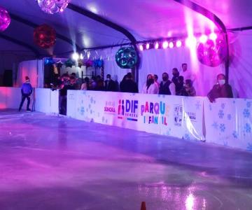 VIDEO - Así se vivió la inauguración de la pista de hielo en Hermosillo