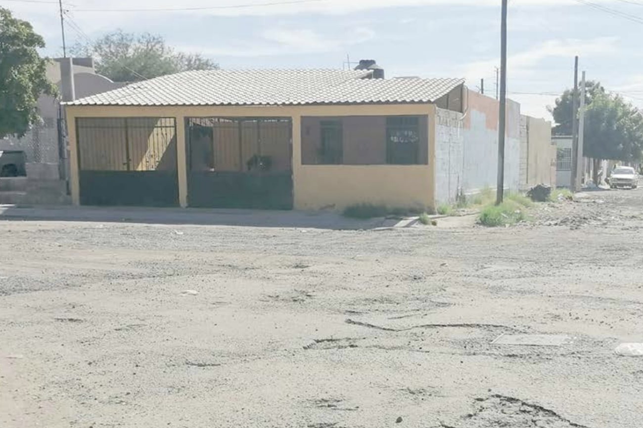 Están cansados de las calles en mal estado