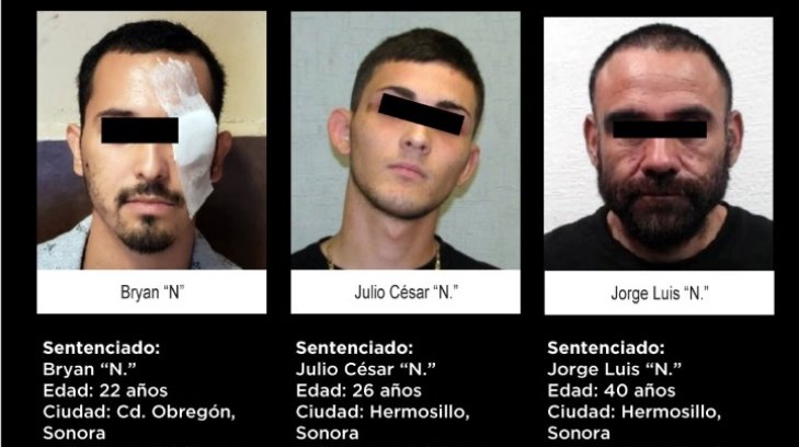 Dictan sentencia por homicidio y tentativa de homicidio en Cajeme y Hermosillo