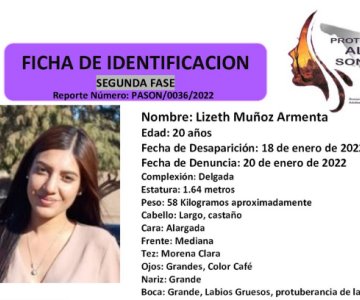 Activan segunda fase de Protocolo Alba: piden apoyo para localizar a Lizeth Muñoz