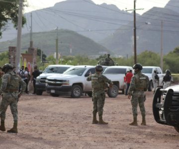 Detienen a 4 presuntos sicarios y liberan a una víctima de secuestro en Guaymas