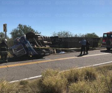Víctimas del accidente de trailer en la carretera a Ures eran madre e hija