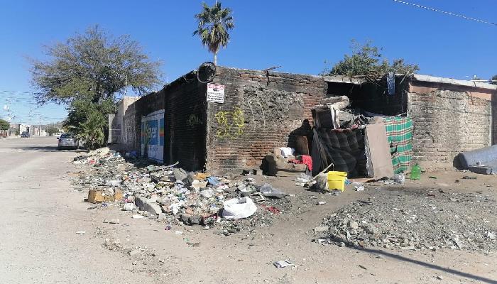 Hermosillo: Colonia Insurgentes entre la basura y la drogadicción; vecinos piden ayuda