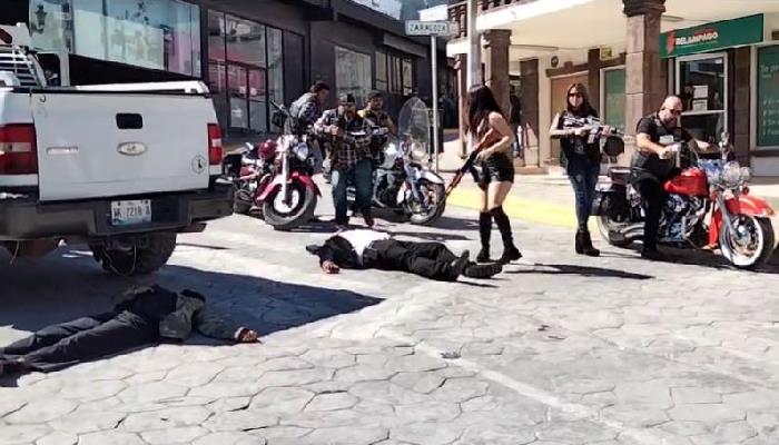 Alerta en Reynosa la presencia de grupos armados... para rodaje de película