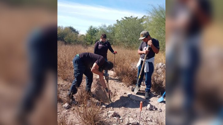 Encuentran restos óseos calcinados dentro de un pozo en Cajeme