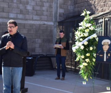 Homenajean al ex comandante de Tránsito de Nogales, Manuelito Ochoa