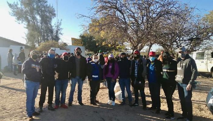 Limpian laguna La Cruz en Bahía de Kino en el Día Mundial de los Humedales