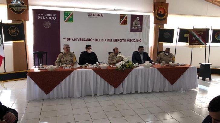 Celebran el Día Nacional del Ejército Mexicano en Nogales