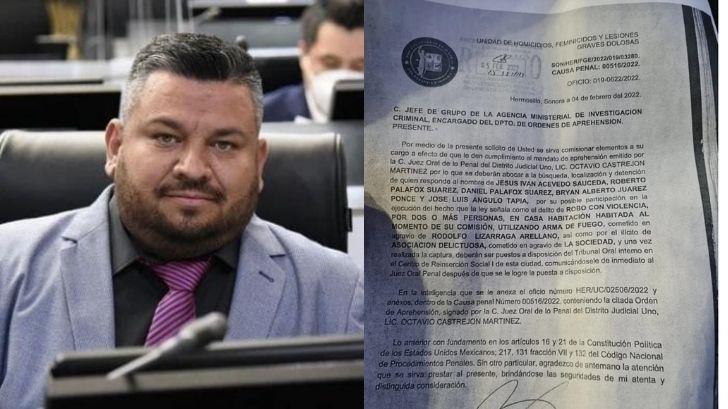 Daniel Palafox tenía orden de aprehensión por allanar vivienda de Rodolfo Lizárraga