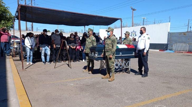 “Hoy es un día triste para Guaymas: Dan último pase de lista a policías asesinados