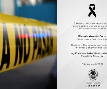 Fallece policía en Celaya tras desplomarse techo en persecución