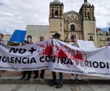 Reporteros se alzan en protesta por asesinato de periodista Heber López Vásquez