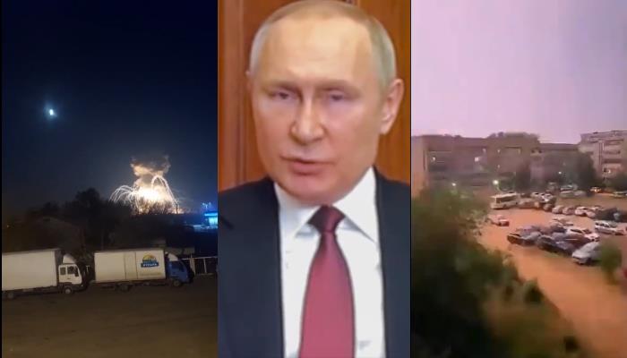 Vladimir Putin ordena operación militar especial en Ucrania y reportan explosiones