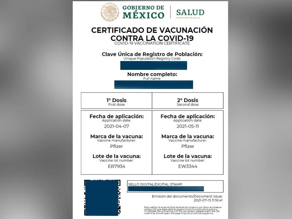 ¿Todavía no aparece tu certificado de vacunación en la plataforma? Esta podría ser la razón