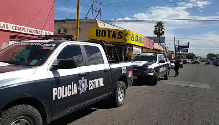 Lo interceptan  al salir de banco con arma de fuego y lo despojan de 45 mil pesos