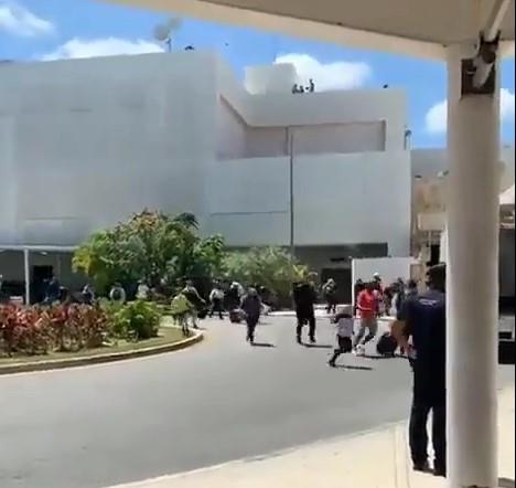 Descartan balacera en el Aeropuerto Internacional de Cancún