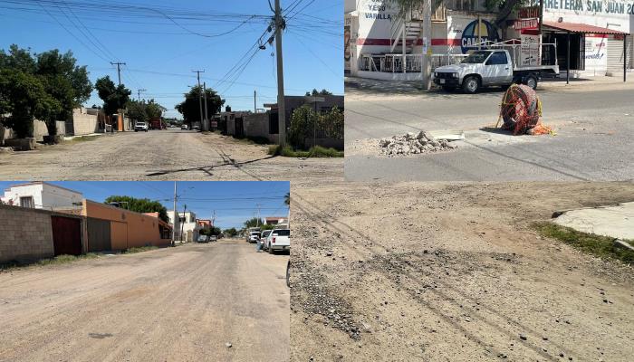 Abandonados por el Ayuntamiento: vecinos de Camino Real piden pavimentación