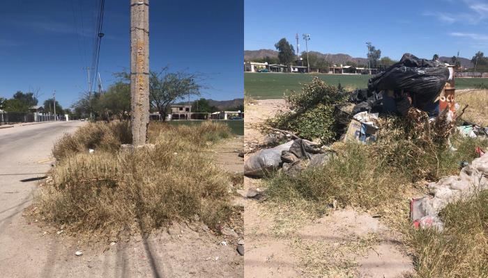 Campo de futbol Los Jardines necesita atención de las autoridades