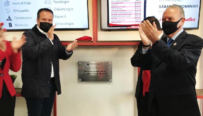 Cruz Roja inaugura clínica de especialidades a bajo costo