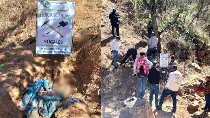 Localizan restos humanos en una nueva fosa clandestina en Nogales
