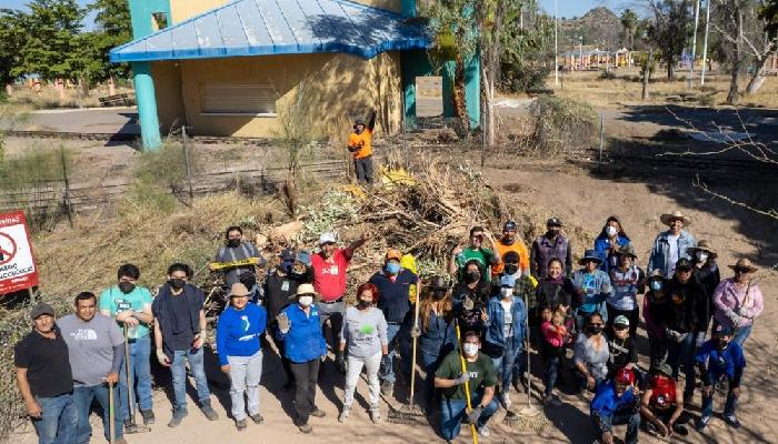 Sauceda PAHUER invita al gobernador de Sonora a visitar rehabilitación del parque