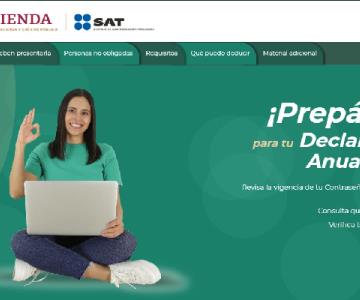 Declaración anual 2022: SAT presenta oficina virtual para tramite en linea