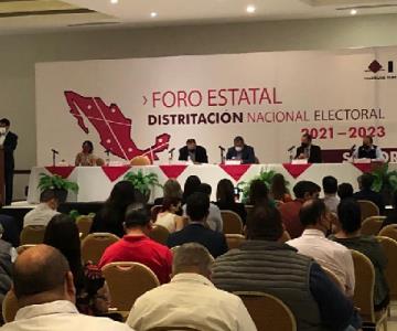 INE presenta proyecto de distritación electoral en Sonora