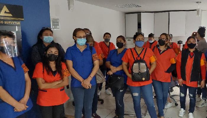 Extrabajadoras de Guardería Canaco 1 exigen liquidación