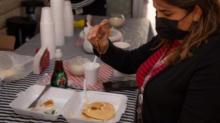 Hot Cakes con Esperanza de Vida; en beneficio a pacientes del HIES