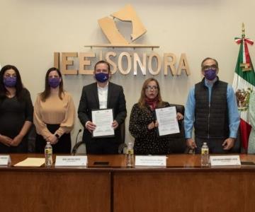 Instituto Sonorense de las Mujeres firma convenio de colaboración con IEE