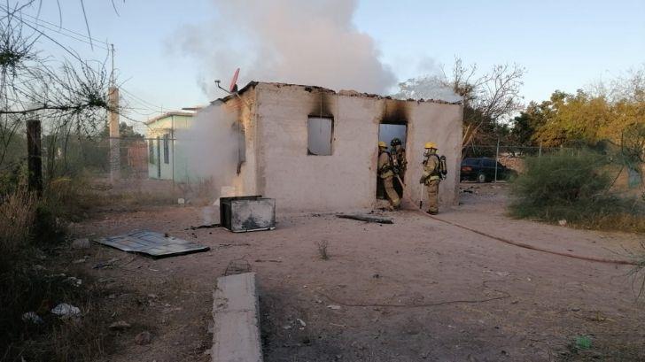Incendio acaba con una vivienda en San Ignacio Cohuirimpo