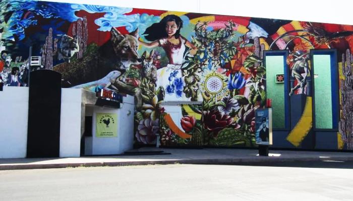 Mural en la Laguna del Náinari retrata la esencia de la región