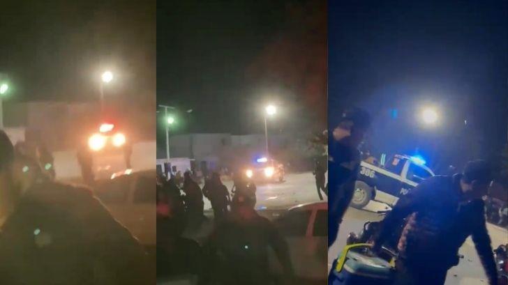 Lanzan piedras a policías de Cajeme para evitar que cancelen fiesta