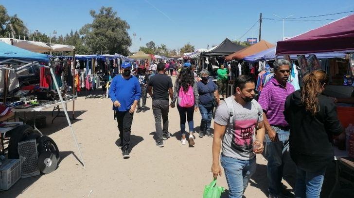 Bajan las ventas en tianguis de Navojoa a vísperas de Semana Santa