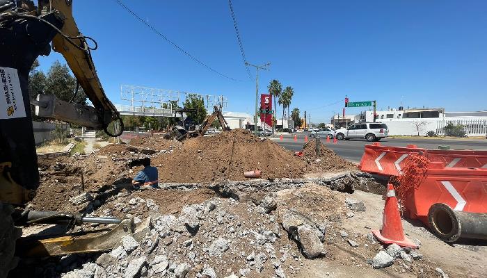 Estas colonias están siendo afectadas por obras de Agua de Hermosillo