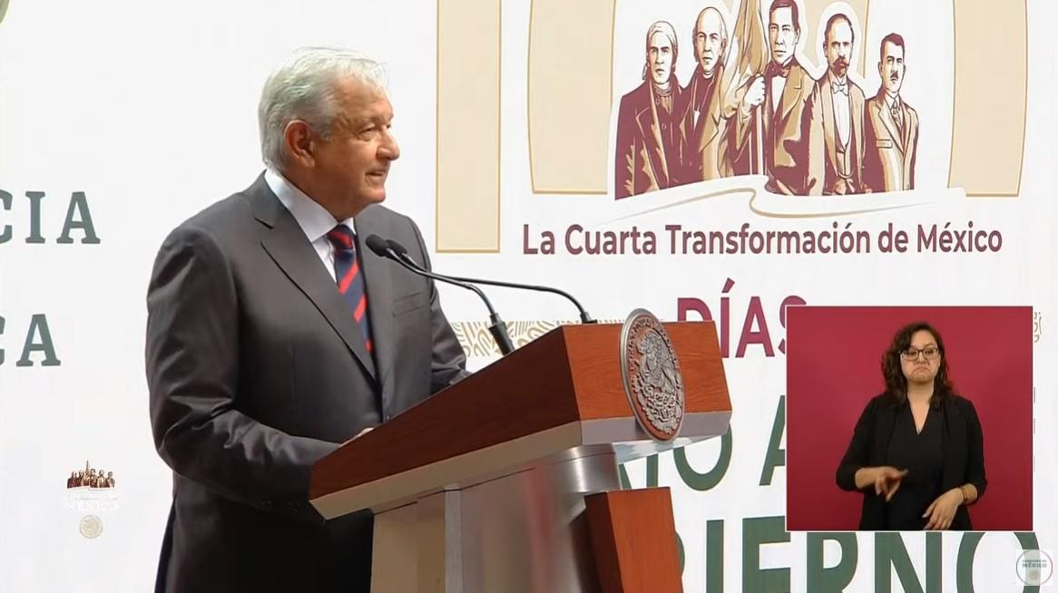 Presidente López Obrador da mensaje por sus 100 días de Gobierno en 2022