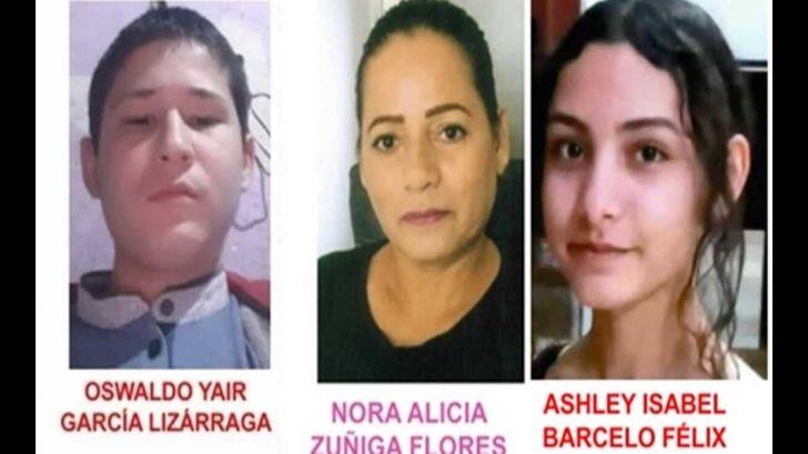 Buscan a mujer y dos adolescentes desaparecidos en Sinaloa